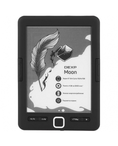 Купить 6" Электронная книга DEXP L3 Moon черный в Техноленде