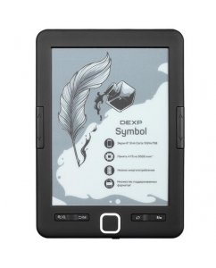 Купить 6" Электронная книга DEXP S4 Symbol черный в Техноленде