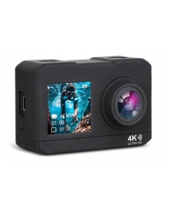 Купить Экшн-камера Aceline DualScreen 4K черный + доп. аккумулятор в Техноленде