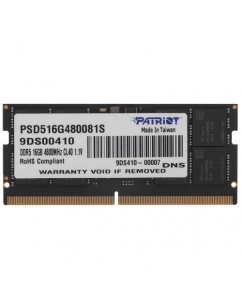 Купить Оперативная память SODIMM Patriot Signature Line [PSD516G480081S] 16 ГБ в Техноленде