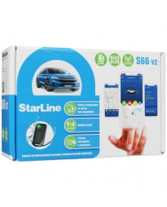 Купить Автосигнализация StarLine S66 v2 BT 2CAN+4LIN 2SIM GSM в Техноленде