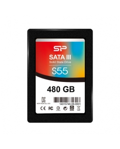 Купить 480 ГБ 2.5" SATA накопитель Silicon Power Slim S55 [SP480GBSS3S55S25] в Техноленде
