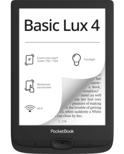 Купить 6" Электронная книга PocketBook 618 Basic Lux 4 черный в Техноленде