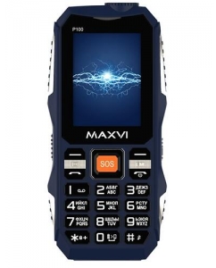 Купить Сотовый телефон Maxvi P100 синий в Техноленде