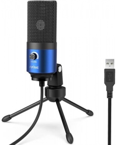 Купить Микрофон Fifine K669 синий в Техноленде