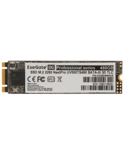 Купить 480 ГБ SSD M.2 накопитель ExeGate NextPro UV500TS480 [EX280466RUS] в Техноленде
