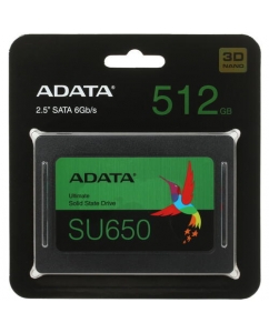 Купить 512 ГБ 2.5" SATA накопитель ADATA SU650 [ASU650SS-512GT-R] в Техноленде