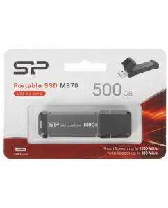 Купить 500 ГБ Внешний SSD Silicon Power MS70 [SP500GBUF3S70V1G] в Техноленде