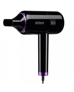 Купить Фен Kitfort КТ-3241 черный/фиолетовый в Техноленде