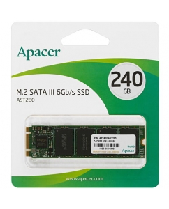 Купить 240 ГБ SSD M.2 накопитель Apacer AST280 [AP240GAST280-1] в Техноленде