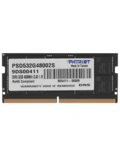 Купить Оперативная память SODIMM Patriot Signature Line [PSD532G48002S] 32 ГБ в Техноленде