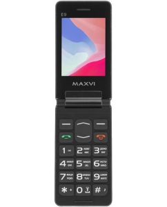 Купить Сотовый телефон Maxvi E9 черный в Техноленде
