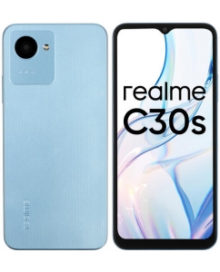 Купить 6.5" Смартфон realme C30S 64 ГБ голубой в Техноленде