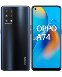 Купить 6.43" Смартфон OPPO A74 128 ГБ черный в Техноленде