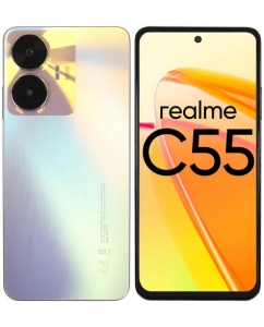 Купить 6.72" Смартфон realme C55 128 ГБ золотистый в Техноленде