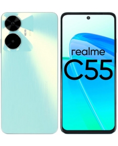 Купить 6.72" Смартфон realme C55 256 ГБ зеленый в Техноленде