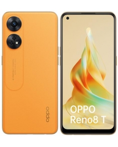 Купить 6.43" Смартфон OPPO Reno8 T 256 ГБ оранжевый в Техноленде