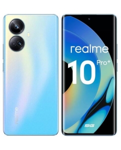 Купить 6.7" Смартфон realme 10 Pro+ 5G 128 ГБ голубой в Техноленде