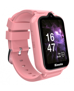 Купить Детские часы Кнопка Жизни Aimoto Active Pro 4G розовый в Техноленде
