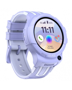 Купить Детские часы ELARI KidPhone 4G Wink фиолетовый в Техноленде