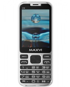 Купить Сотовый телефон Maxvi X10 серебристый в Техноленде