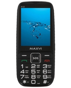 Купить Сотовый телефон Maxvi B32 черный в Техноленде