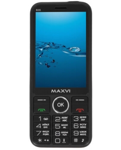 Купить Сотовый телефон Maxvi B35 черный в Техноленде