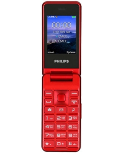 Купить Сотовый телефон Philips E2601 красный в Техноленде