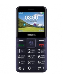 Купить Сотовый телефон Philips Xenium E207 синий в Техноленде