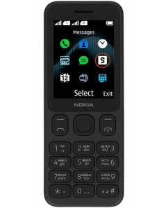 Купить Сотовый телефон Nokia 125 черный в Техноленде