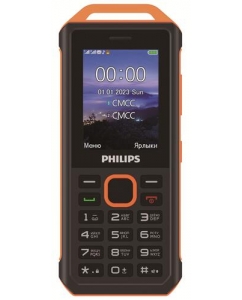 Купить Сотовый телефон Philips E2317 оранжевый в Техноленде