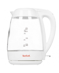 Купить Электрочайник Tefal Glass KO450132 белый в Техноленде