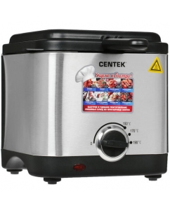 Купить Фритюрница Centek CT-1430 серебристый в Техноленде