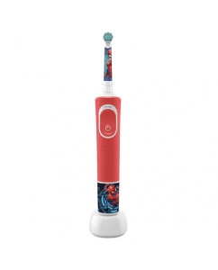 Купить Электрическая зубная щетка Braun Oral-B Vitality Kids D100.413.2K Spiderman красный в Техноленде