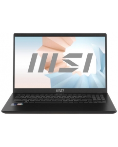 Купить 15.6" Ноутбук MSI Modern 15 B12M-208RU черный в Техноленде