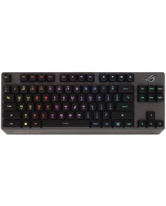 Купить Клавиатура проводная+беспроводная ASUS ROG Strix Scope RX TKL Wireless Deluxe [90MP02J0-BKRA00] в Техноленде