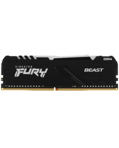 Купить Оперативная память Kingston FURY Beast Black RGB [KF432C16BBA/8] 8 ГБ в Техноленде