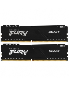 Купить Оперативная память Kingston FURY Beast Black [KF426C16BBK2/8] 8 ГБ в Техноленде