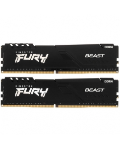 Купить Оперативная память Kingston FURY Beast Black [KF436C17BBK2/16] 16 ГБ в Техноленде