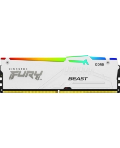 Купить Оперативная память Kingston FURY Beast White RGB [KF556C40BWA-16] 16 ГБ в Техноленде