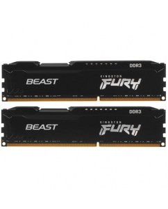 Купить Оперативная память Kingston FURY Beast Black [KF316C10BBK2/16] 16 ГБ в Техноленде