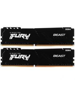 Купить Оперативная память Kingston FURY Beast Black [KF436C18BBK2/32] 32 ГБ в Техноленде