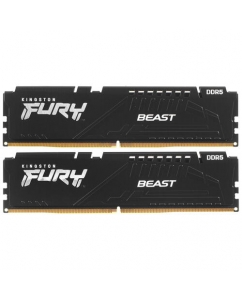 Купить Оперативная память Kingston Fury Beast Black AMD [KF556C36BBEK2-32] 32 ГБ в Техноленде