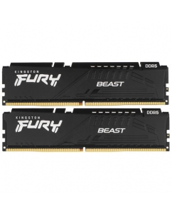 Купить Оперативная память Kingston Fury Beast Black AMD [KF556C36BBEK2-64] 64 ГБ в Техноленде