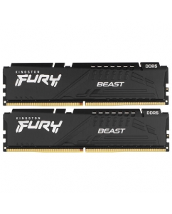 Купить Оперативная память Kingston Fury Beast Black AMD [KF560C36BBEK2-64] 64 ГБ в Техноленде