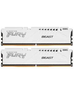 Купить Оперативная память Kingston FURY Beast White AMD [KF560C36BWEK2-64] 64 ГБ в Техноленде