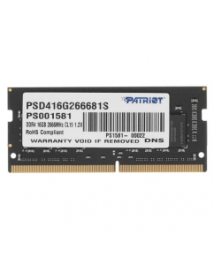 Купить Оперативная память SODIMM Patriot Signature Line [PSD416G266681S] 16 ГБ в Техноленде