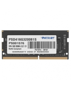 Купить Оперативная память SODIMM Patriot Signature Line [PSD416G320081S] 16 ГБ в Техноленде