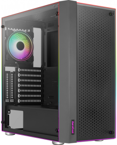 Купить Корпус AeroCool Skribble-G [ACCM-PB28013.11] черный в Техноленде