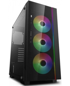 Купить Корпус DEEPCOOL MATREXX 55 V3 ADD-RGB 3F [DP-ATX-MATREXX55V3-AR] черный в Техноленде